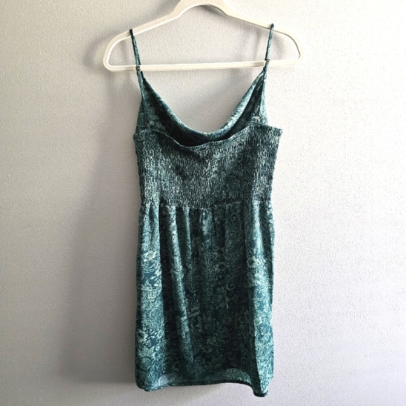 O'neill Corrine Satin Paisley Dress XL - Picture 5 of 9